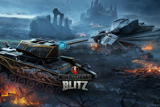 Tanks Blitz ночная охота